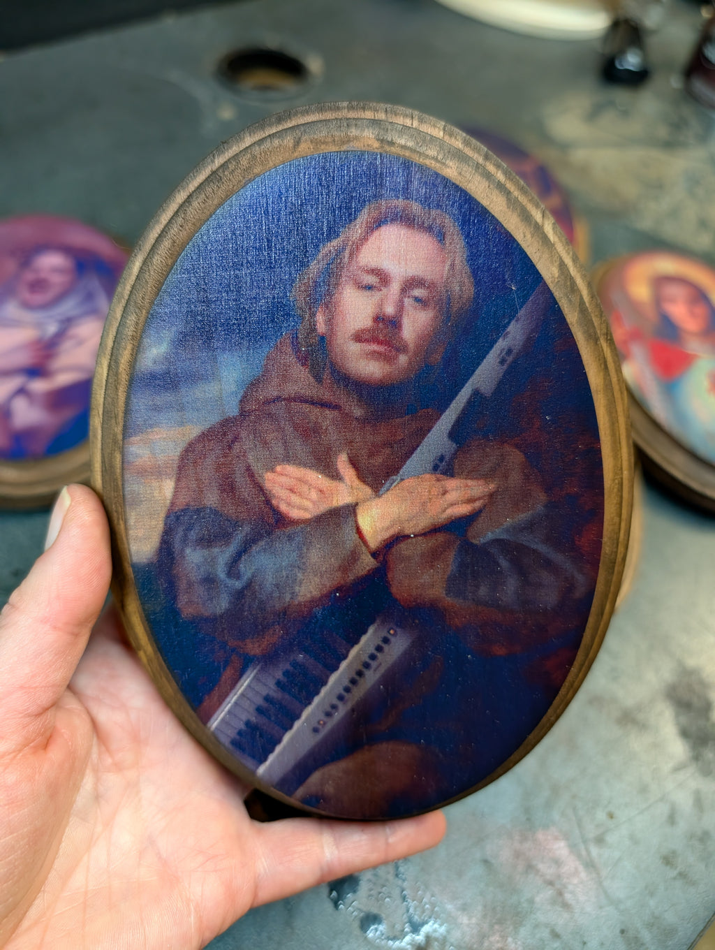 Saint Cook Wall Plaque