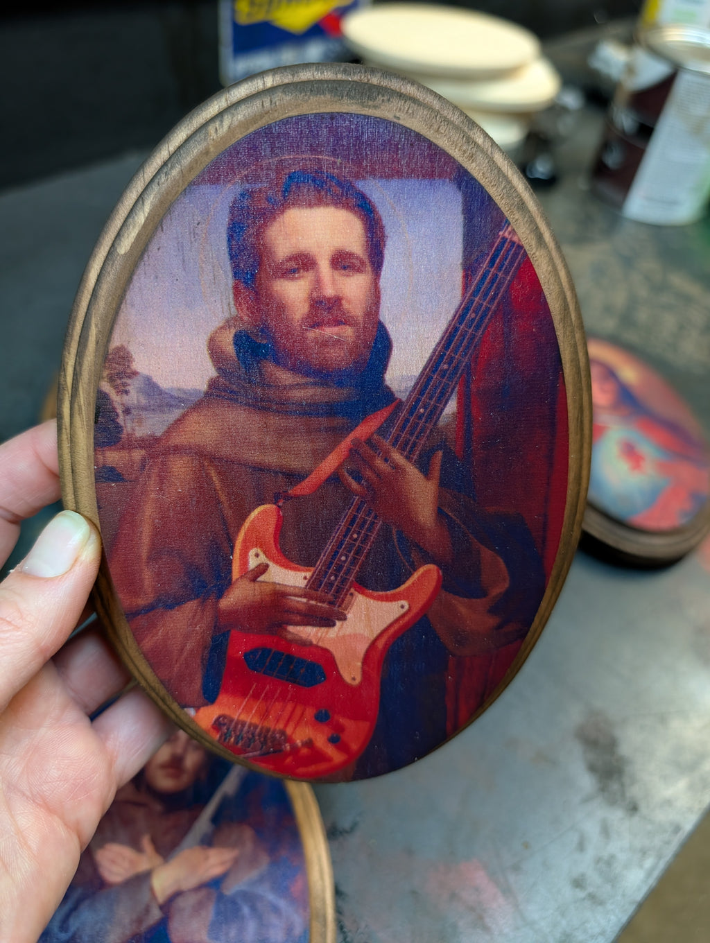 Saint Luke Wall Plaque
