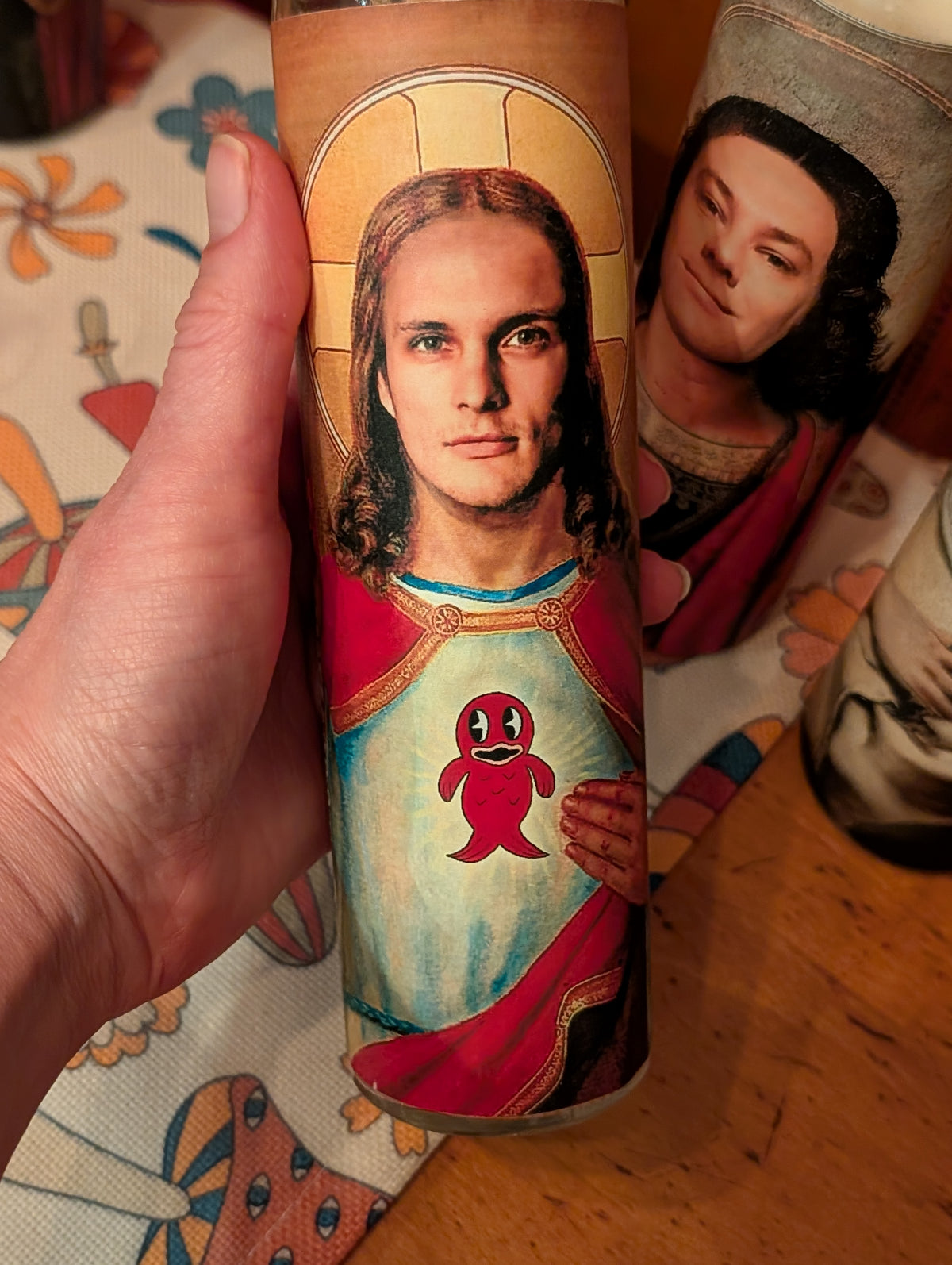 Gizz Saint Prayer Candle Set